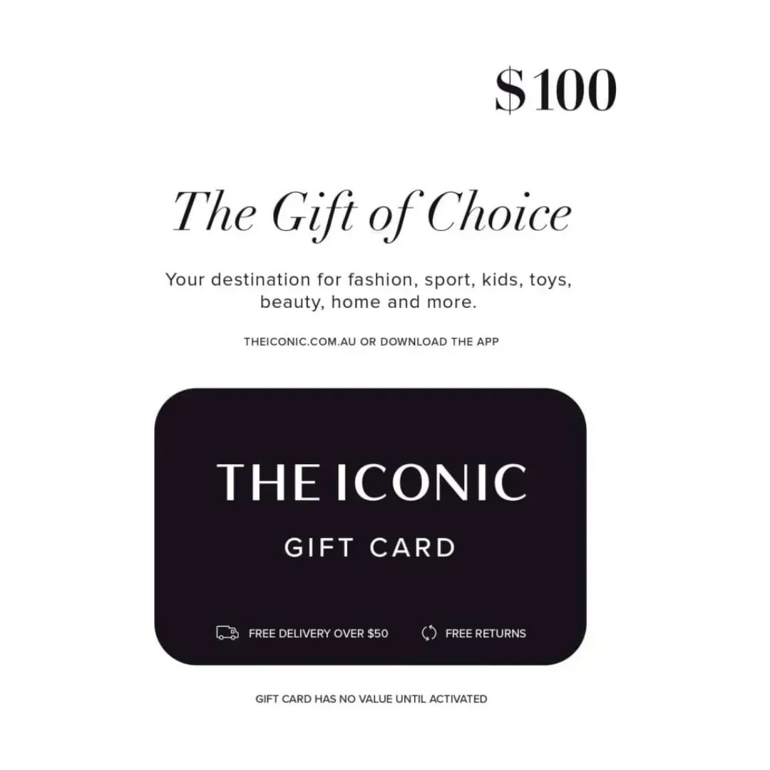 The ICONIC gift card