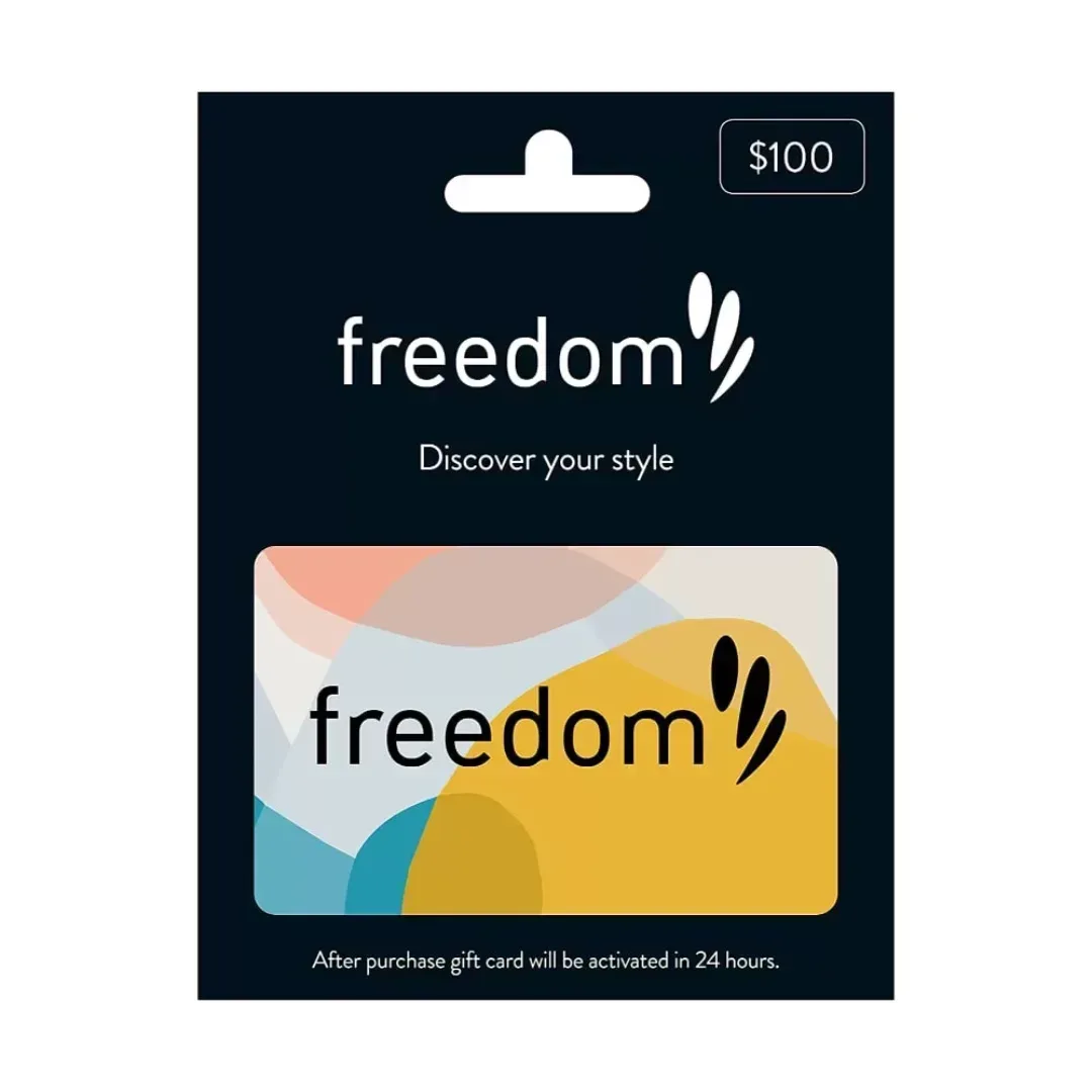 Freedom furniture gift card