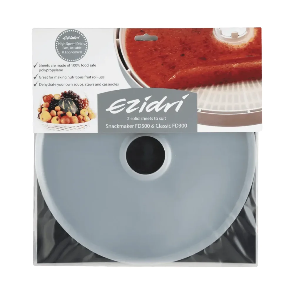 EZIDRI Snackmaker Solid Sheets 2 Pack