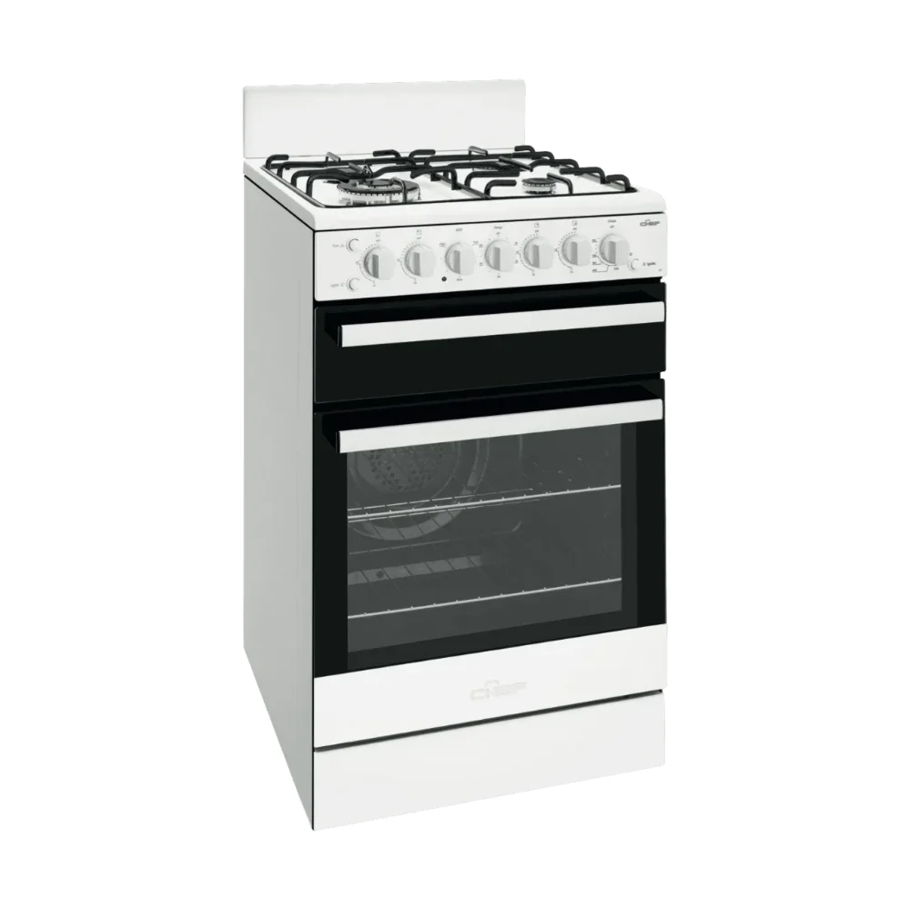 Chef CFG517WBNG 54cm NG Gas Upright Cooker