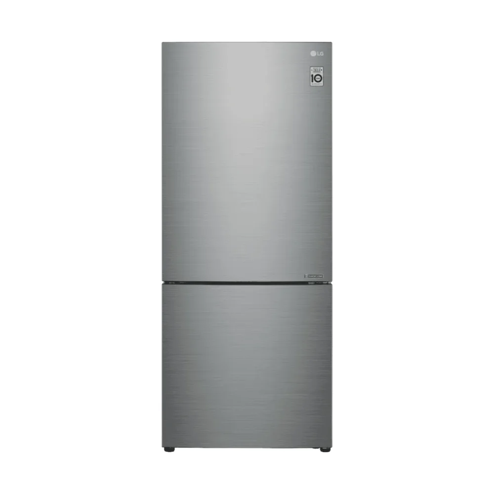 LG 420L Bottom Mount Refrigerator - Silver