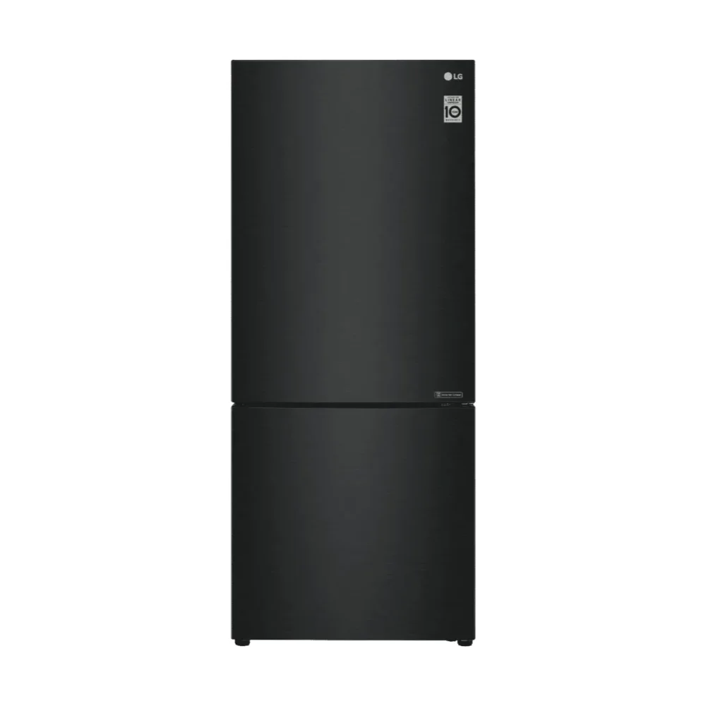 LG 420L Bottom Mount Refrigerator - Black