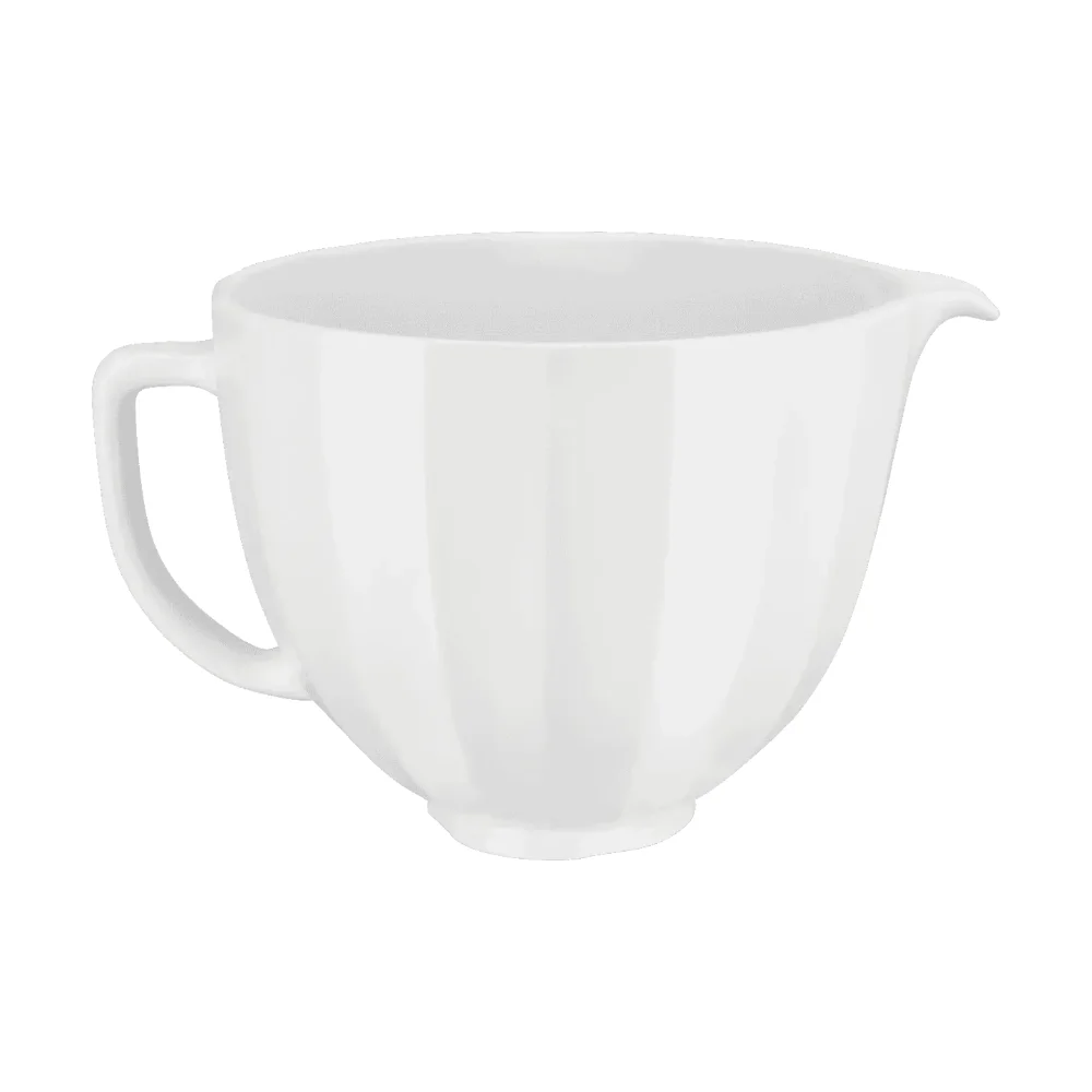 KitchenAid Ceramic Bowl for Stand Mixer White Shell