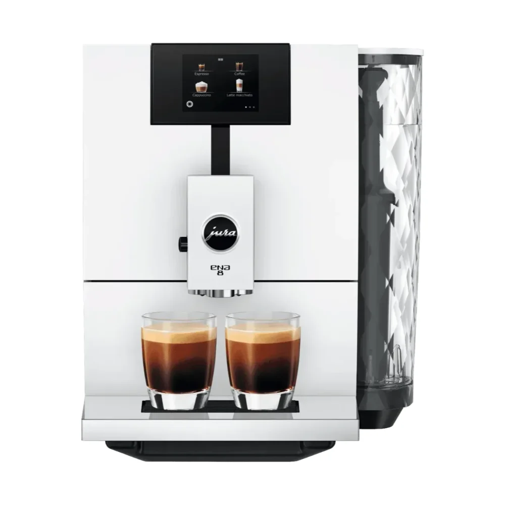 JURA ENA 8 Automatic Coffee Machine - White