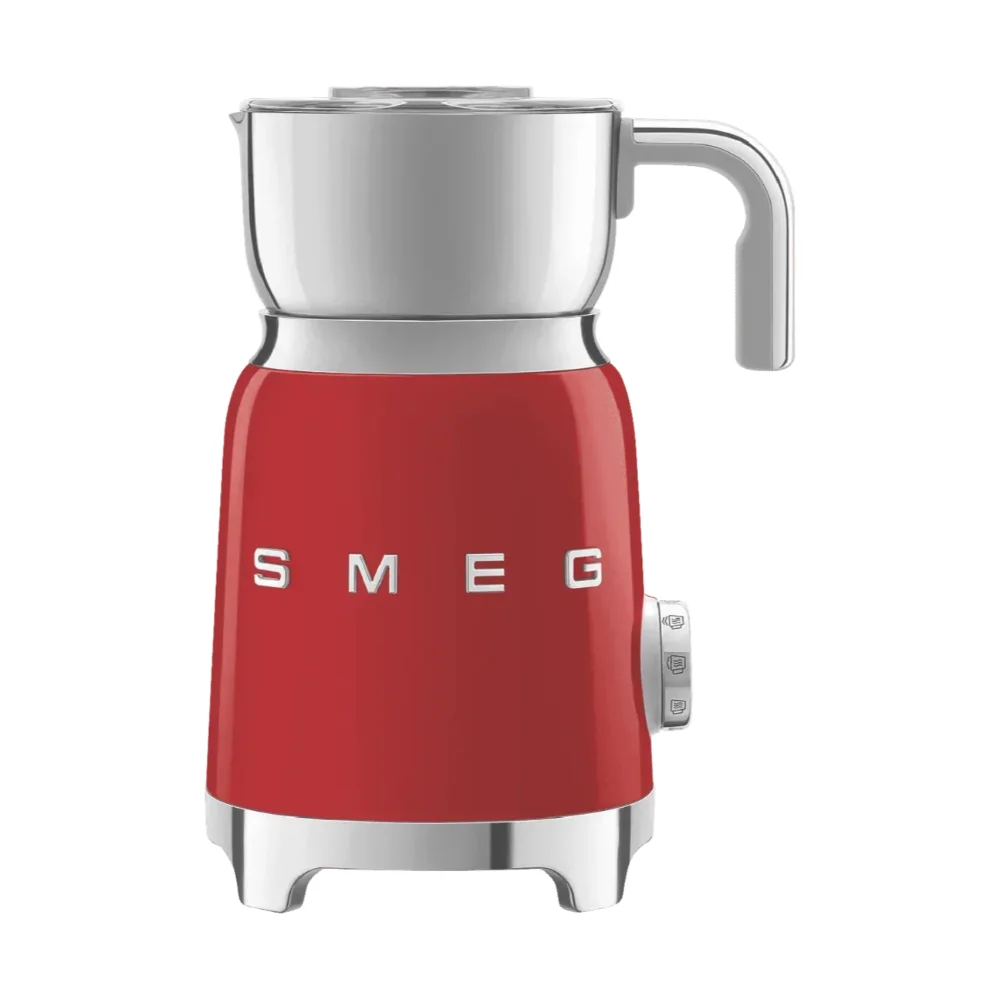 Smeg 50's Style Retro Milk Frother Red