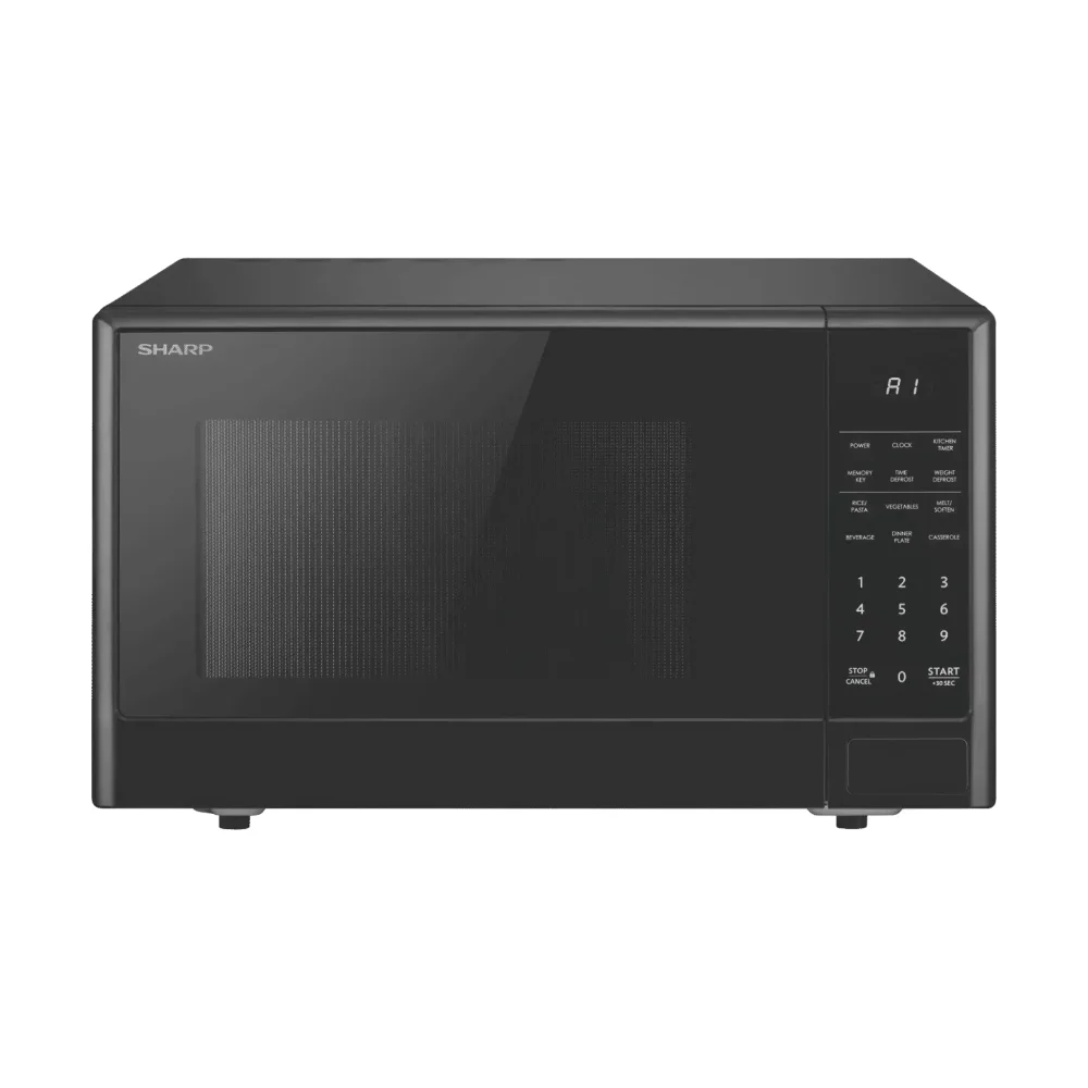 Sharp 28L 1100W Microwave Black