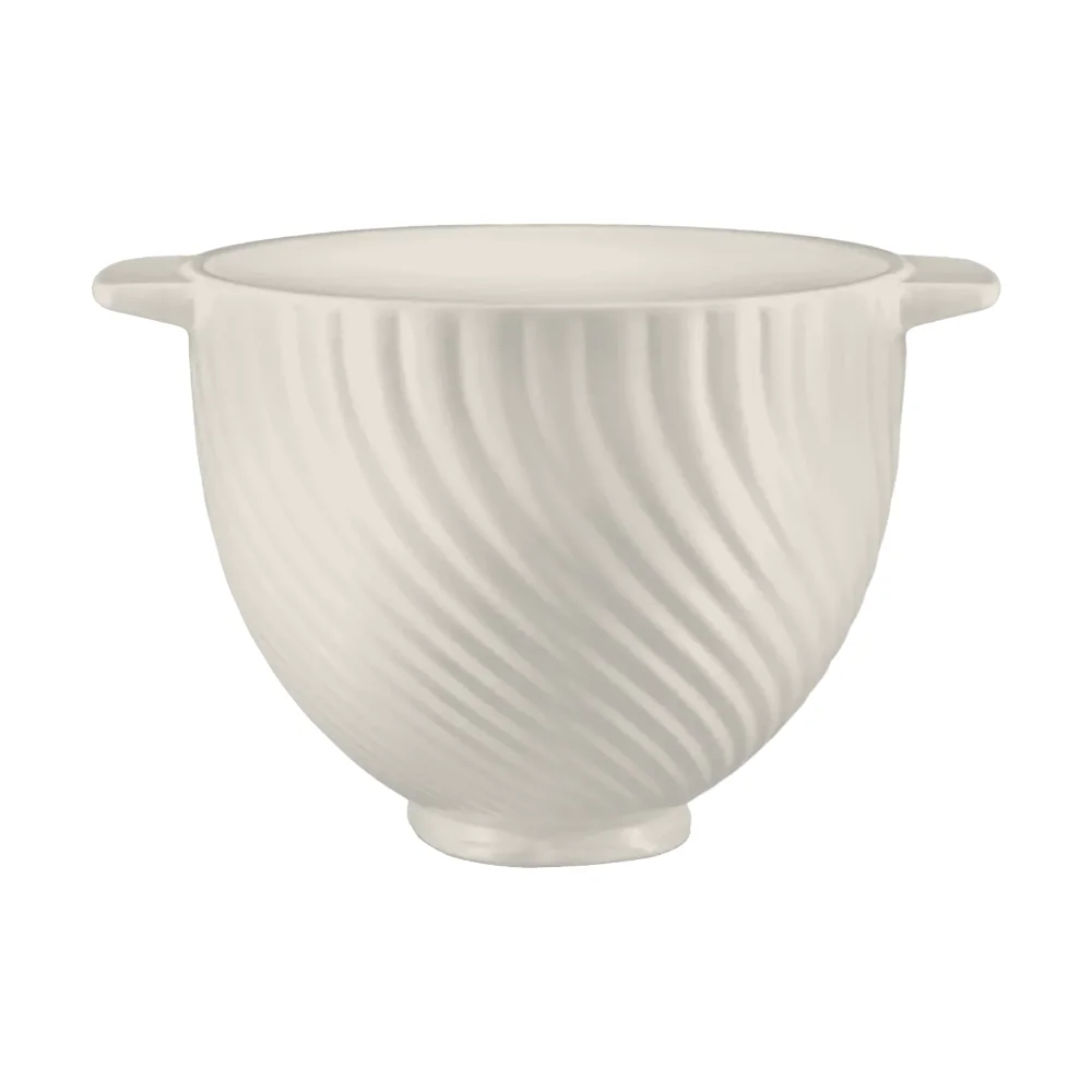 KitchenAid 4.7L Meringue White Ceramic Bowl